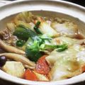 ★むさ's cooksnap of when they made 節約！ラーメンの素でとんこつ醤油鍋.