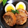 ゆるмαмα's cooksnap of when they made 角煮味で☆ジューシー仙台麩と煮卵.