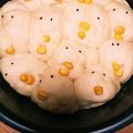 クックずず☆'s cooksnap of when they made 炊飯器で簡単(•8•)ひよこちぎりパン.