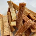 ayacocone's cooksnap of when they made パン耳ラスク.