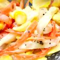 kiyoねぇ's cooksnap of when they made 白菜とコーンのサラダ.