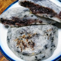 瑞穂’mizuho♡'s cooksnap of when they made 焼きもち黒ごま（黒粒あん）.