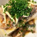 ˚✧₊⁎ゆう˚✧₊⁎'s cooksnap of when they made 鯖缶の青じそマヨ冷奴.