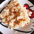 duffy_LOVE's cooksnap of when they made 炊飯器で簡単☆コンソメピラフ☆.