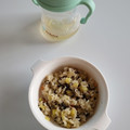 クック0YOJ8M☆'s cooksnap of when they made 離乳食後期 さつまいもの炊き込みご飯.