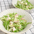 ゆづキッチン's cooksnap of when they made 水菜とかまぼこのわさびマヨネーズ和え.