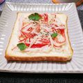 ぱふ♪'s cooksnap of when they made ☆カニカマ＆マヨネーズ焼き☆.