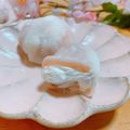 chicch1's cooksnap of when they made 桜クリーム大福.