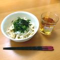 はるぴーのママ's cooksnap of when they made 冷凍うどん＋しらすチーズで簡単節約ランチ.