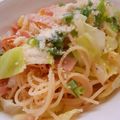 みれいく's cooksnap of when they made ♪キャベツとハムのパスタ♪.