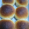 lechera's cooksnap of when they made ホームベーカリーで簡単★ミルクちぎりパン.