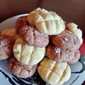 ＊祥愛＊'s cooksnap of when they made ☆★メロンパンクッキー★☆.