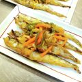 yuki★haru's cooksnap of when they made ししゃもの南蛮漬け.