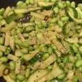 はぴらん's cooksnap of when they made 叩ききゅうりと枝豆の中華炒め＊.