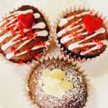 milk55's cooksnap of when they made HMで簡単チョコカップケーキ.