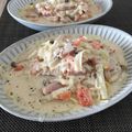 かなぽん☆☆'s cooksnap of when they made ぽっかぽか。白菜とチーズのクリーム煮.