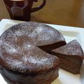 sayukipun's cooksnap of when they made バレンタイン♪ベイクドチョコチーズケーキ.