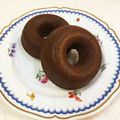 りえぴぃ～'s cooksnap of when they made ☸しっとり焼きドーナツ＊チョコ☸.