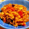 t0mt0mt0m's cooksnap of when they made 豚バラとトマトとキノコオイスター炒め.