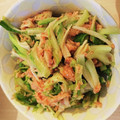 maiikeda's cooksnap of when they made うるいとツナの胡麻味噌マヨ和え.