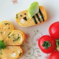 Newチヨコっと♪'s cooksnap of when they made 簡単♡卵焼きで【ハチさん】キャラ弁.