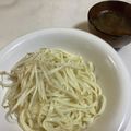 papikun's cooksnap of when they made つけ麺 もり蕎麦・うどん.