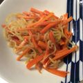 ベティ３'s cooksnap of when they made 人参と白滝のカレーきんぴら★つくりおき.