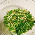 popohii's cooksnap of when they made 水菜とツナのさっぱりサラダ.