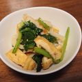 みかＰ's cooksnap of when they made 小松菜と油揚げのナムル.