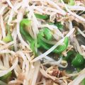 せのやん's cooksnap of when they made ピーマンもやしのダシ炒め.