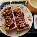 ☆hikonyan☆'s cooksnap of when they made おやつに♡ジャム＊シリアルトースト.