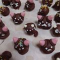 きーこ♪'s cooksnap of when they made バレンタイン★子供と簡単可愛いねこチョコ.