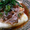 ユーロン's cooksnap of when they made 揚げ出し豆腐　きのこあんかけ.