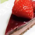 pekoriday's cooksnap of when they made ラズベリーとチョコレートのムースケーキ.