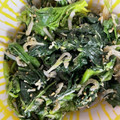 とらとら★'s cooksnap of when they made ほうれん草としらす炒め.