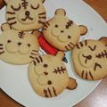 クックRGHNT9☆'s cooksnap of when they made お正月・お年賀に☆簡単寅（虎）クッキー。.