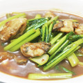 ◯usa◯'s cooksnap of when they made 牡蠣と小松菜のオイスターソース炒め.