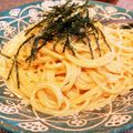cook☆mi's cooksnap of when they made 8分でコクうま♡レンジで明太子パスタ♩.
