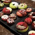オリキャスママ's cooksnap of when they made ノンオイル♥おから豆腐のチョコ焼ドーナツ.