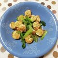 ﾁｲﾁｬﾝﾏﾏ's cooksnap of when they made 小松菜と海老のガーリックバター炒め.