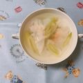 yesmama's cooksnap of when they made 簡単♪　海老ワンタンスープ.