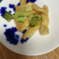くーー〜's cooksnap of when they made 超簡単♪チンゲン菜と手揚げ油あげの塩炒め.