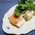 バカリャウ's cooksnap of when they made 豆腐とスモークサーモンの重ね蒸し.