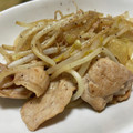 ゆいランラン's cooksnap of when they made 豚肉とセロリともやしの醤油炒め.