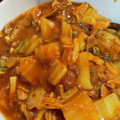 ＭＩ−ＳＡＮ's cooksnap of when they made 白菜としめじのミートソース缶炒め.