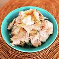ｊｏｃｏｍｏｍｏｌａ's cooksnap of when they made 豚バラ肉もさっぱり【おろしポン酢豚丼】.