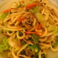 豆一番's cooksnap of when they made しょうゆで香ばし焼きうどん☆ミ.
