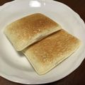 四児のハハ's cooksnap of when they made ランチパックラブラブサンドあちちな食べ方.