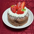 やや焼's cooksnap of when they made 生クリーム不要！濃厚♡ガトーショコラ.
