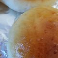 ☆ふもち☆'s cooksnap of when they made バターロール生地で簡単丸パン☆HB.